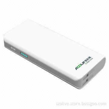 Mobile power bank with logo print
